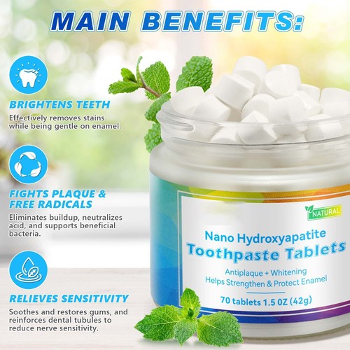 Toothpaste Tablets, Travel Nano Hydroxyapatite Healthy ,Oral Cavity - Picture 12 of 12
