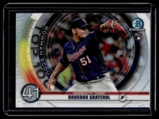 2020 Bowman Scouts Top 100 Brusdar Graterol Minnesota Twins #BTP-41