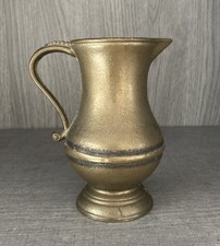 Vase - Kanne - Krug - Blumenvase / Material: Messing massiv