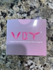 Breast Lift Tape Body Kit W/ Nipple Covers Clothing Tapes Manual Reusable New