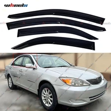 For 2002 03-2006 Toyota Camry Window Visor Vent Rain Sun Deflector Guard 4Pc Set