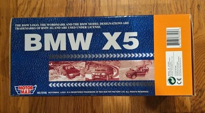 1:18 SCALE DIECAST MOTORMAX BMW X5 BURGANDY METALLIC #73105 | eBay
