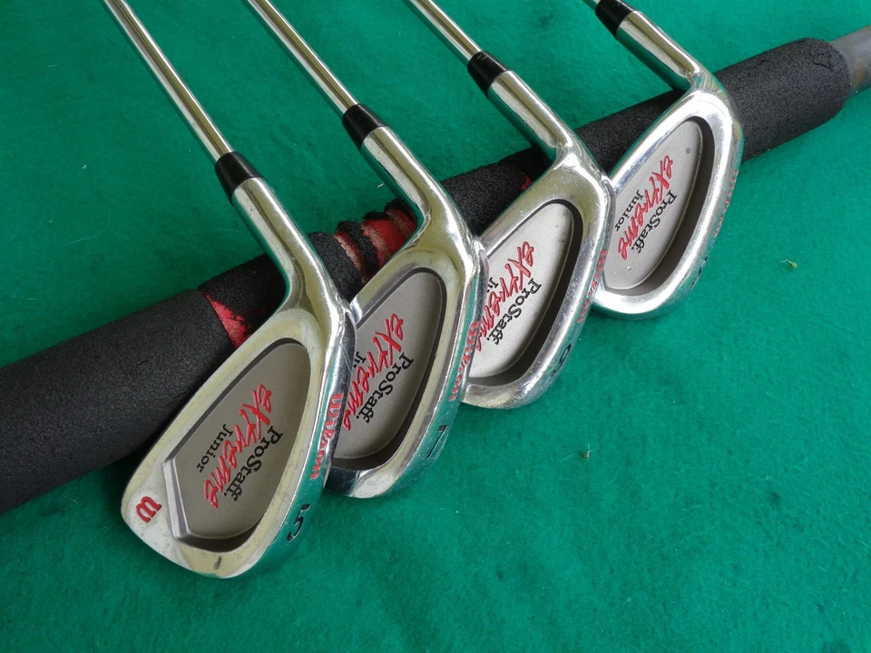 Juego de hierros para palos de golf LH Junior Jr Teen Wilson Pro Staff Extreme niños jóvenes niños Foto 2 de 4