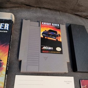 Knight Rider Nintendo NES completo di scatola CIB