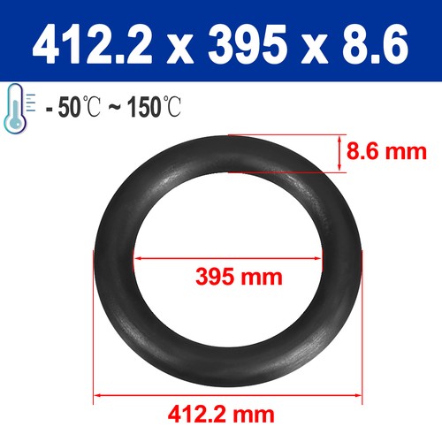 8.6mm Cross Section O Rings EPDM Rubber 32-580mm ID Oil Resistant Seals - Picture 167 of 219