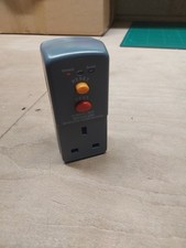 Masterplug Safety RCD Adaptor Plug - Surge Protection Circuit Breaker - EB12