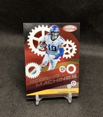 2021 Certified Adam Thielen  SCORING MACHINES  SSP CASE HIT No. SM-19  