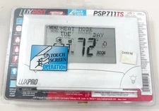 LUX PRO 7 Day Programmable PSP711TS Heat Cool Thermostat Touch Screen New