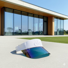     Yoga Airlift Solar Visor White Adjustable UV Sun Hat NWT Unisex