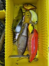 Deps Jackall Imakatsu Bass Lure Set Soft Worms Tackle Box Fishing Gear