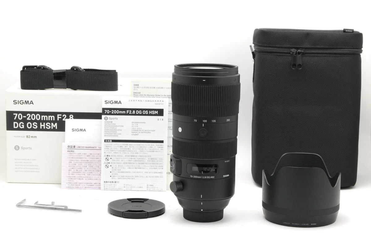 Sigma Camera Lenses for Nikon 70-200mm Focal for sale | eBay