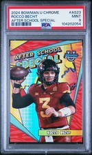 2024 Bowman University Chrome After School Special #AS23 Rocco Becht PSA 9