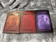 DISNEY VILLAINOUS BOARD GAME LOT OF 3 BY RAVE...