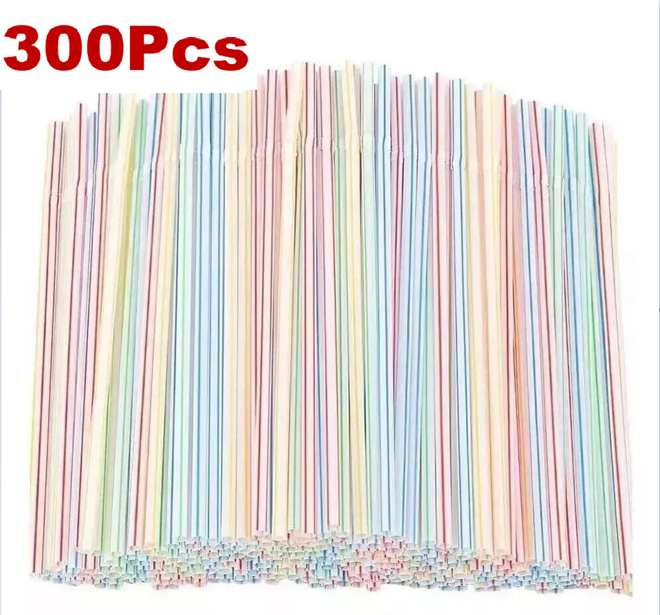 Product photo 1 of 4 — 300 PCS Top Drinking Straws
