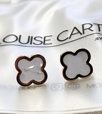 Louise Carter 14K Gold Plated Nova Stud Earrings 13mm