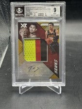 2018 Panini Chronicles Trae Young XR Rookie Patch Auto Gold /25 BGS 9 10 RC