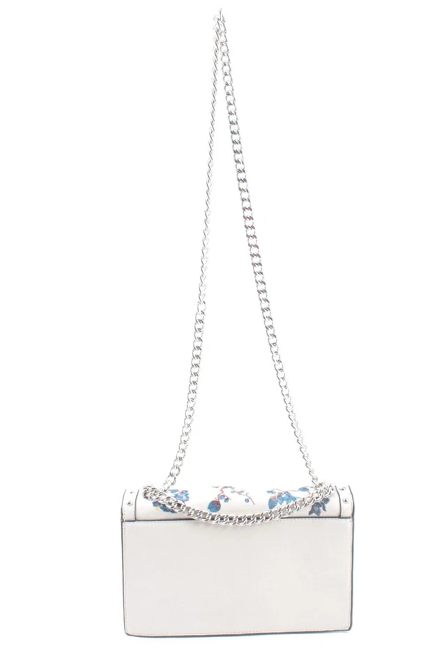 MANGO Sac porté épaule Moyen Dames Sac blanc-bleu-brun style décontracté - Photo 2/4