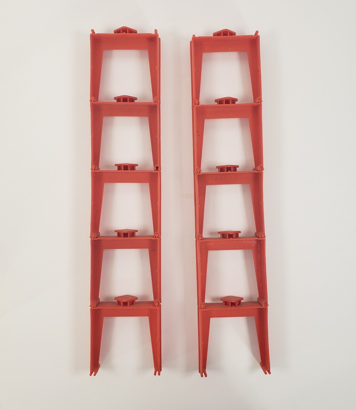 Red Riser Png Lot of 10 Vintage Mattel Hot Wheels Red Line Era TRACK RISER SUPPORT ...