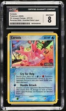 *POP 11* CGC 8 Corsola Reverse Holo Inverted EX Unseen Forces 37/115 Pokemon on eBay