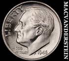 1946-S Silver Roosevelt Dime - Choice Gem Brilliant Unc  Lustrous  #i7590