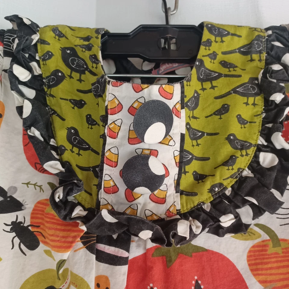 Vestido Jelly the Pug Niñas Talla 8 Colección Calabaza Jordan ¡Tan Divertido! Foto 2 de 4