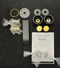 Rohl EC09W3IWMBG Eclissi Widspread Wall Mounted Bathroom Faucet