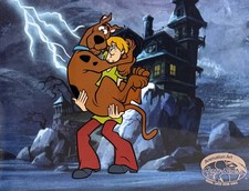 SCOOBY DOO Zoinks Sericel Cartoon Animation Art Cel Hanna Barbera 11