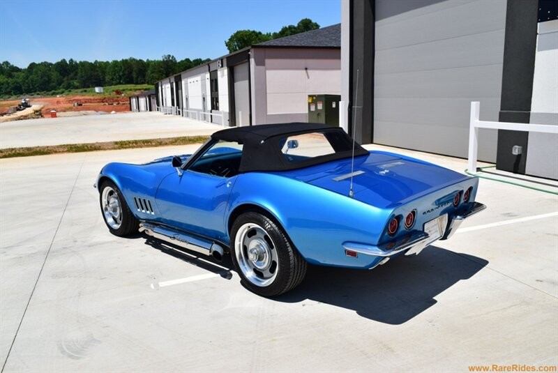 1968 Blue Chevrolet Corvette   | C3 Corvette Photo 4