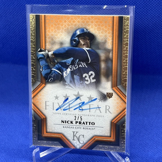 2023 Topps Five Star Autographs Nick Pratto #FSA-NPR Orange 2/5 (AU, RC)