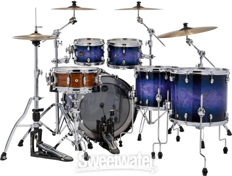 Mapex Saturn VI Studioease 5-piece Shell Pack - Cobalt Burst - Image 3 of 3