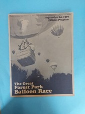 Vintage 1977 Forest Park Balloon Race Officia...