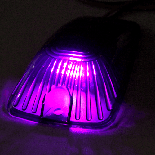 5x Smoke Lens T10 Purple LED Cab Marker Lights + Base + Wiring For Truck Pickup - Bild 4 von 11