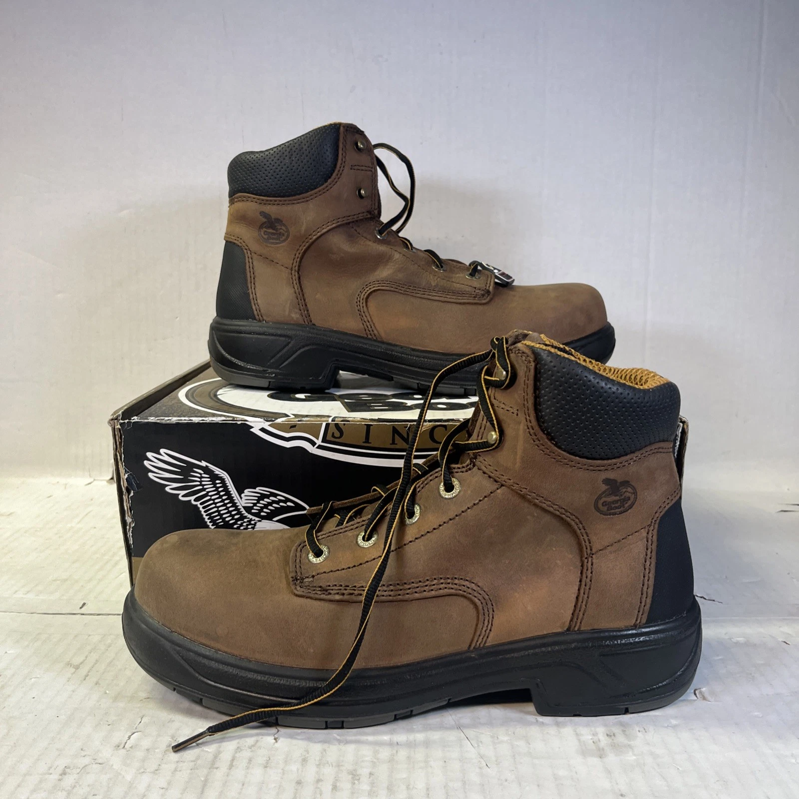 Georgia Boot G6654 Men’s Unlined Camp Hiker Steel Toe Boots 10M Brown
Opens in a new window or tab