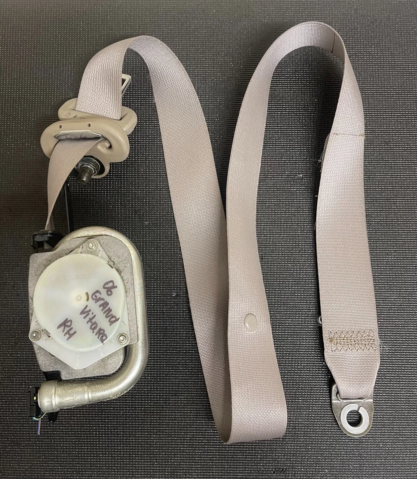 2006 SUZUKI GRAND VITARA Front RIGHT PASSENGER Side Seat Belt OEM - Image 2 of 4