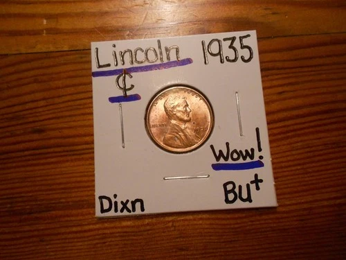1935 Lincoln Cent BU+ BEAUTY!!! PQ!!! WOW!!!!