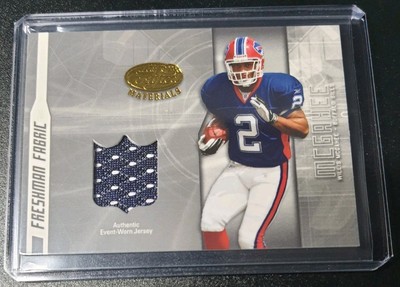 Willis McGahee - Donruss Leaf 2003 - Bills - Freshman Fabric - Patch - /1250