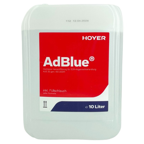 Hoyer Adblue® HarnstofflöSung - 10 Liter Inkl. AusgießEr-image