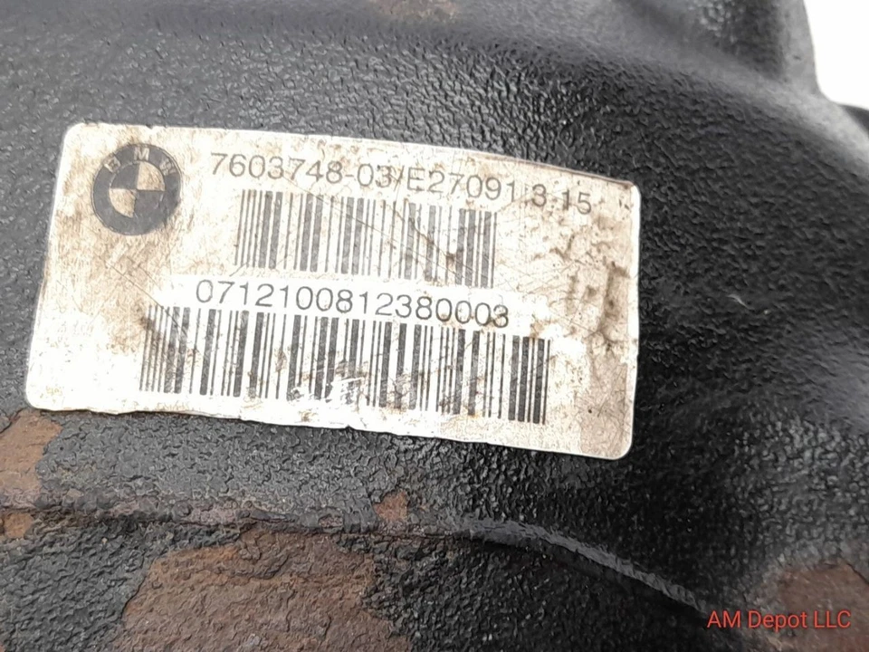 2013BMW 328i 320i 335i F30 F31 Rear Carrier Differential Auto Trans 3,15 Ratio - Image 4 of 4
