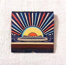 VINTAGE HOLLYWOOD BOWL SOUVENIR FULL FRONT STRIKE MATCHBOOK LOS ANGELES NICE