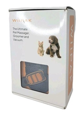 Wiipak Portable The Ultimate Pet Massager Groomer and Vacuum For Dog And Cat