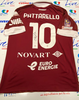 MAGLIA AREZZO Patch FAI #10 PATTARELLO PREPARATA SERIE C 2025/26 Signed