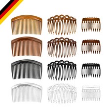 12 Stück französische Haarkämme Einsteckkämme Haar Zubehör Damen Mädchen