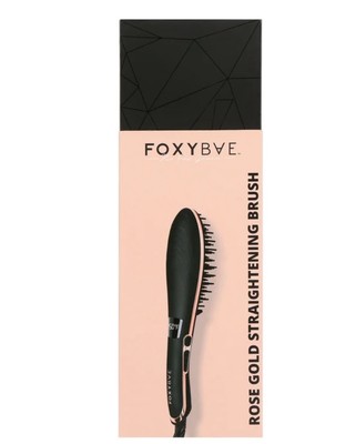 Foxybae Rose Gold Straightening Brush Never Used | eBay display picture 1