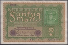 Germany  50  Mark 1919  XF+++  P. 66,   Banknotes, Circulated