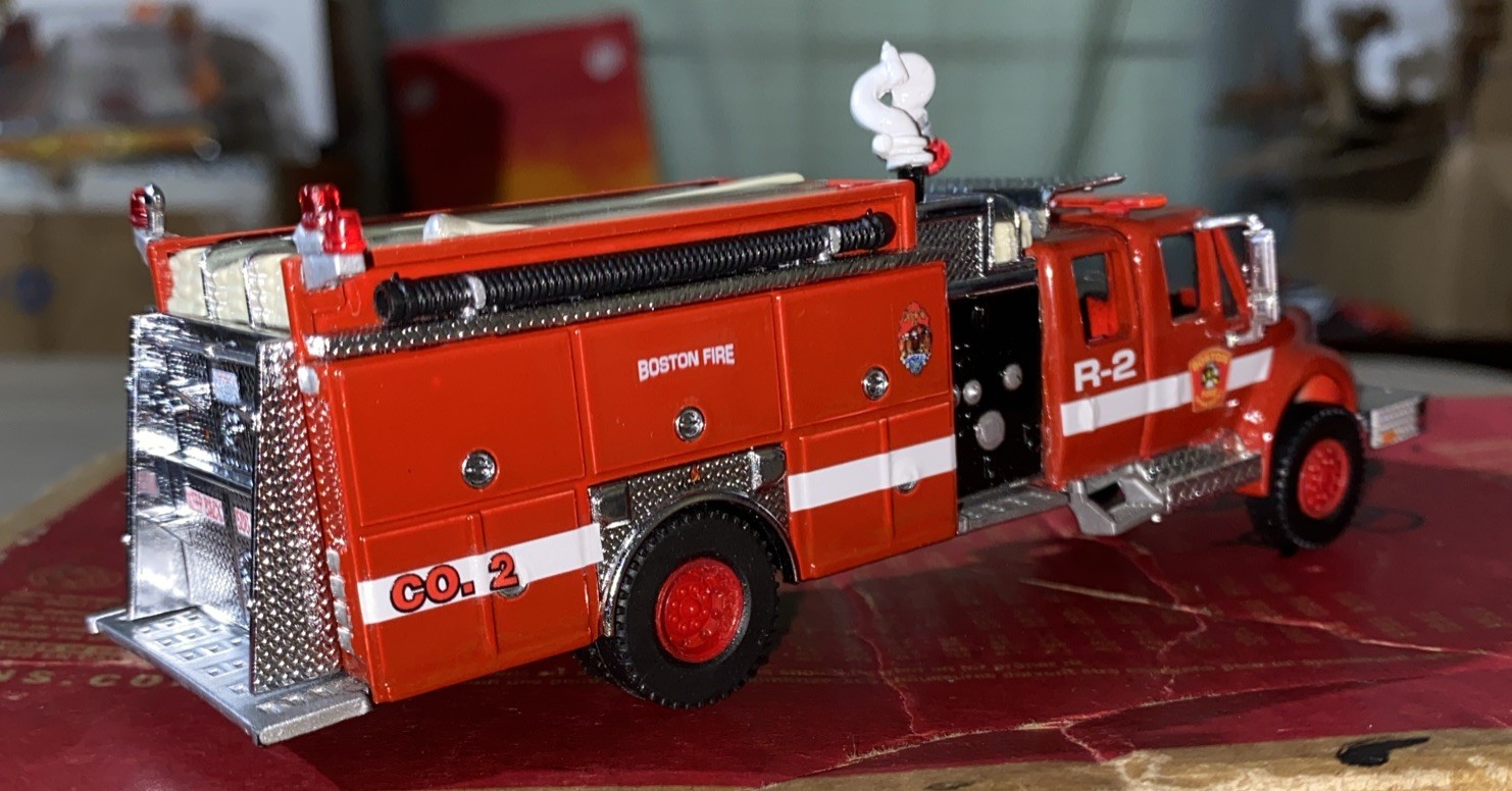 1/64 International Type3 Kitbash Boston Fire Department Rescue 2 R-2 Brush Truck