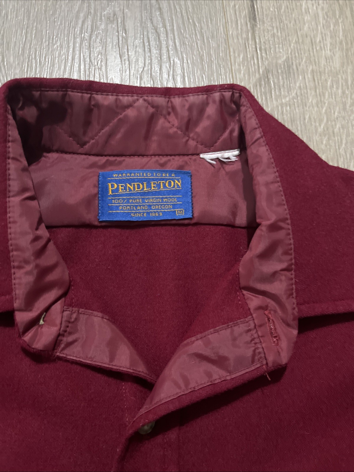 Vintage Pendleton Long Sleve Button-Down Shirt 10… - image 2