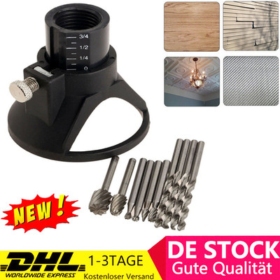 Fräser Spiralbohrer Aufsatz Zubehör Holz Kit für Mini Dremel Schleifer Werkzeug.