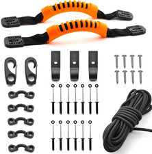 Kayak Carry Handle Rigging Kit -Kayak Canoe Carry Handles, 15 FT 6mm Elastic Bun