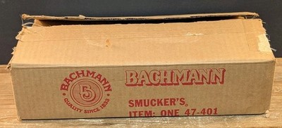 Vintage Bachmann HO Smucker s Strawberry Express Train Set 47-401 NIB Complete