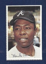 SHARP  SUPERB SHAPE 1971 DELL STAMPS HANK AARON HOF .99 SHIP Y260